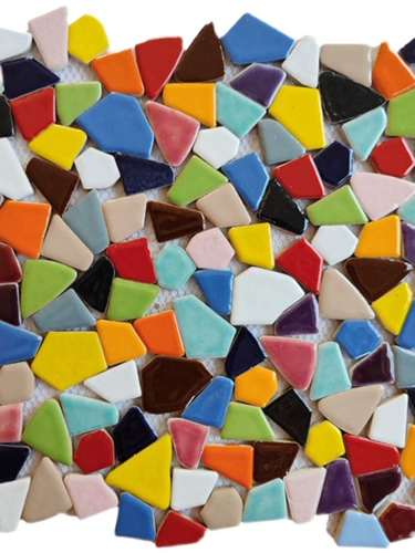 Сине -белый цвет керамика без гравийных фарфоровых плит