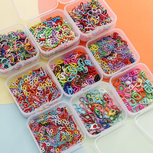 彩色羊眼羊角钉开口圈闭口圈