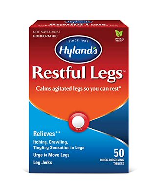 Restful Legs Tablets by Hyland's, Natural Itching, Crawling,