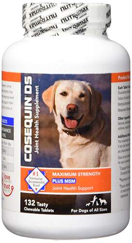 美国代购Nutramax Cosequin DS Plus with MSM Chewable Tablets