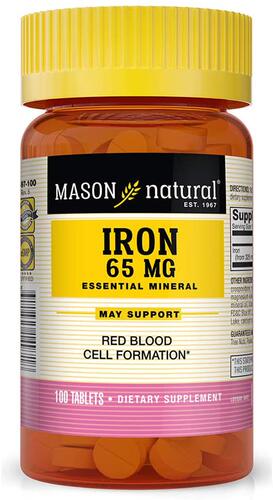 美国代购Mason Vitamins Free Sugar Ferrous Sulfate Iron Suppl