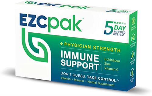 美国代购EZC Pak 5-Day Immune System Booster with Echinacea,