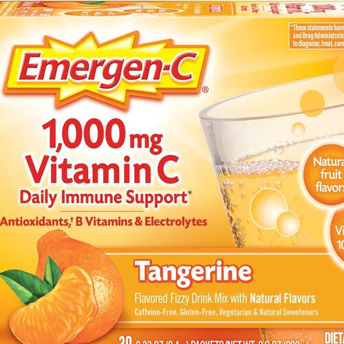 Emergen-C 1000mg Vitamin C Powder, with Antioxidants, B Vita