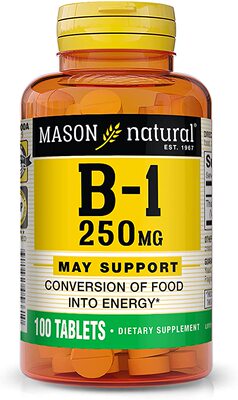 Mason Vitamins B-1 250Mg Thiamine Tablets 100-Count