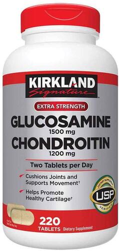 Kirkland Signature Glucosamine HCI 1500mg Chondroitin Sulfat