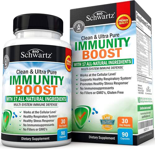 美国代购BioSchwartz Immune Support Supplement with Vitamin C