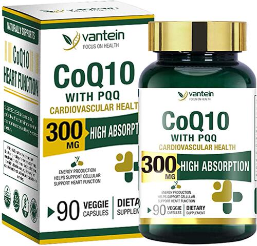 CoQ10 with PQQ,300mg High Absorption Natural Dietary Supplem