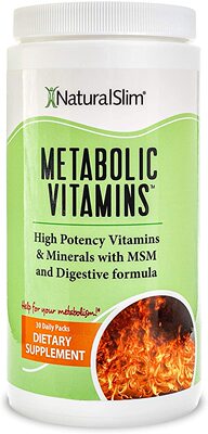 NaturalSlim Metabolic Vitamins, Formulated by Award Winning