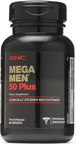 美国代购GNC Mega Men 50 Plus Daily Multivitamin for Men | Su