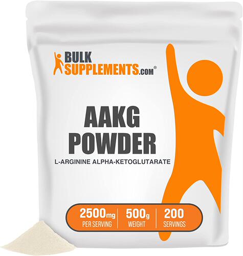 美国代购BulkSupplements L-Arginine a-Ketoglutarate (AAKG) Po