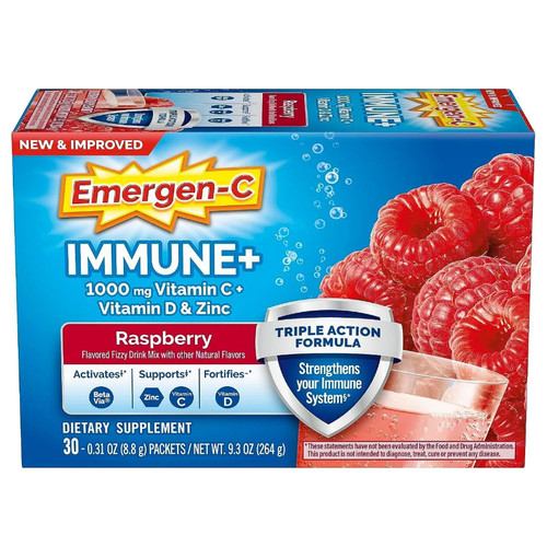 美国代购Emergen-C Immune+ Triple Action Immune Support Powde