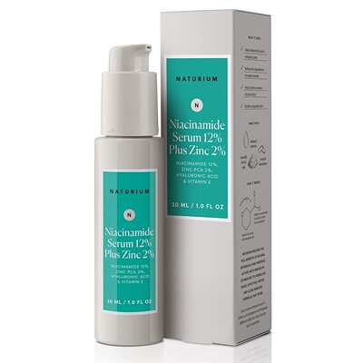 Niacinamide Serum 12% Plus Zinc 2% - 1oz, Vitamin B3, Minimi