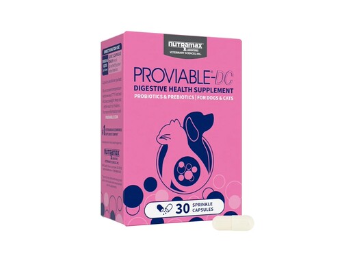 美国代购Nutramax Proviable Health Supplement for Cats and D