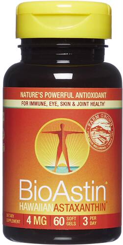 美国代购Nutrex Hawaii, BioAstin Hawaiian Astaxanthin - 4mg
