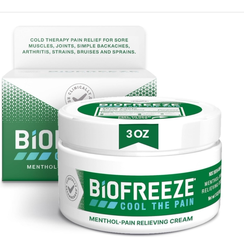 Biofreeze Pain Relief Cream 3 oz Jar