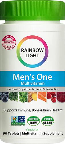 美国代购Rainbow Light Men’s One Multivitamin – High Potenc