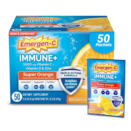 美国代购Emergen-C Immune+ Triple Action Immune Support Powde
