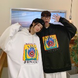 春装情侣装卫衣连帽宽松卫衣男装小怪兽帽衫外套XZ815-HM187P48，男装卫衣，星座716A-1（原星座815）