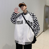 春装男装夹克宽松立领棒球服精品刺绣港风休闲外套815-HJ168P108，男装夹克，星座716A-1（原星座815）