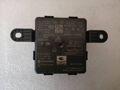 5WA959436AD无钥匙进入模块适用于奥迪A3L明锐新帕一键启动电脑新