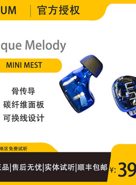 Unique Melody UM 3dt mini mest 动铁动圈静电混合单元入耳耳机