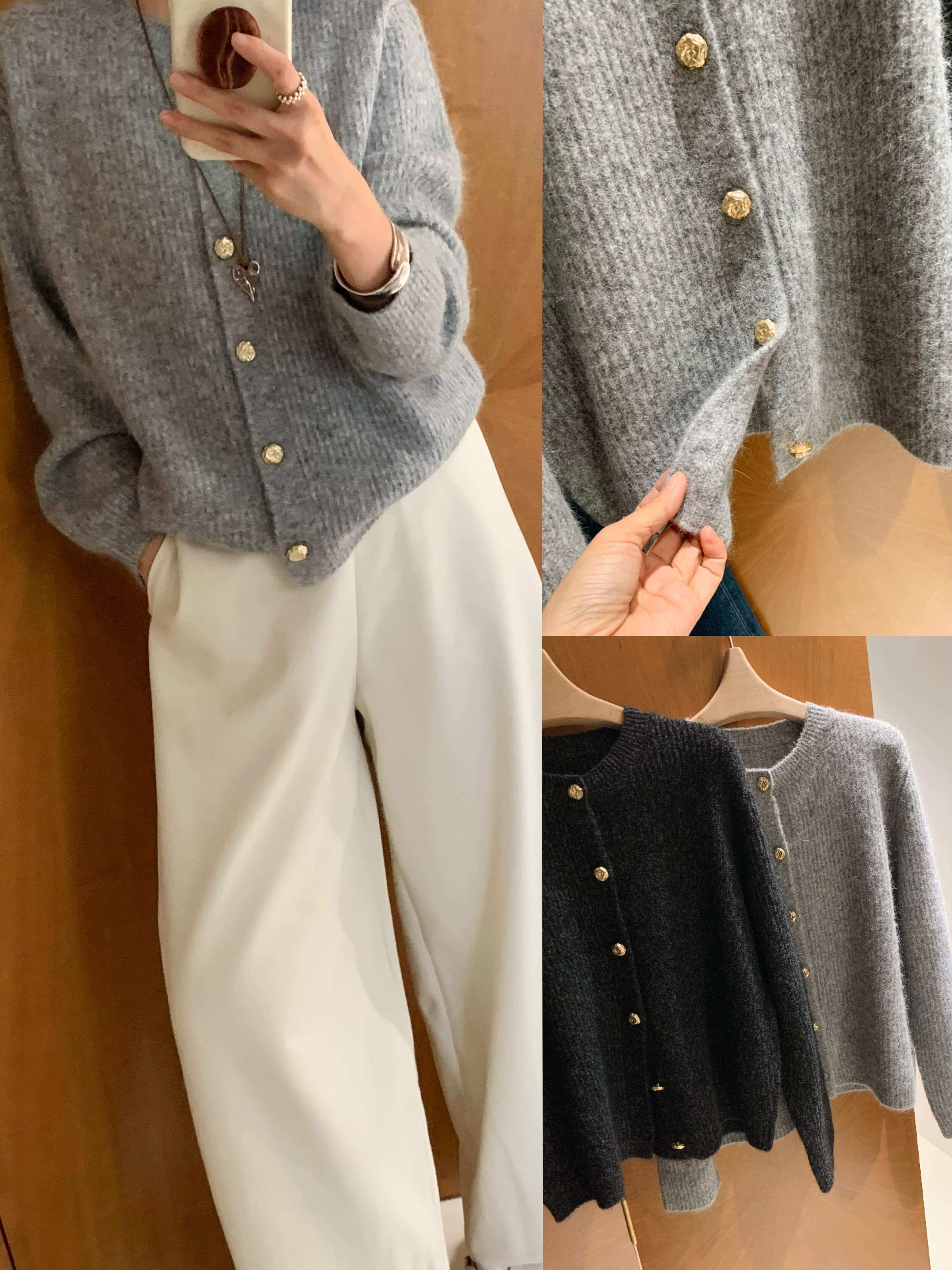 毛茸茸可爱小暖炉泰迪金纽扣单排扣软糯经典日常开衫外套,女装/女士精品,毛衣,淘宝优惠券,粉丝福利购,淘宝优惠卷