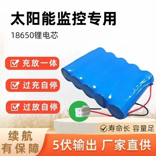 千鸟物联太阳能监控专用锂电池组