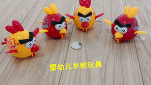 经典80后怀旧 上发条玩具 上链响铃愤怒的小鸟 宝宝益智 玩具