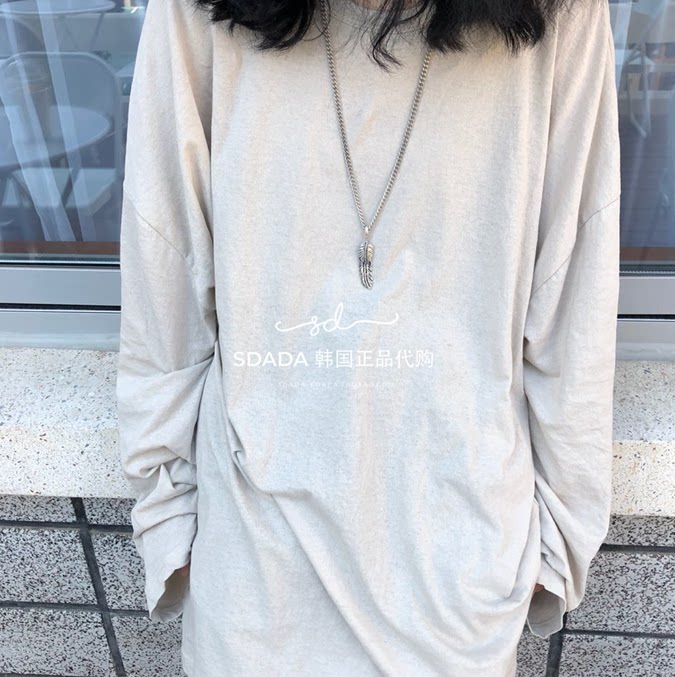 韩国代购羽毛男女同款项链
