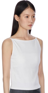 BACK TOP TEE T恤 韩国代购 设计师吊带无袖 23S