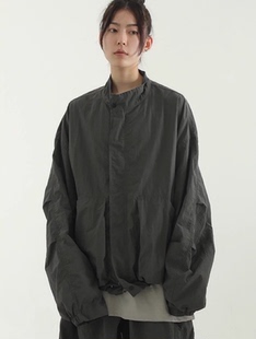 韩国代购23S/S oversize paper safari jacket 春夏薄款夹克外套
