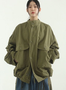 oversize cargo safari 韩国代购 春夏工装 jacket 夹克 22S