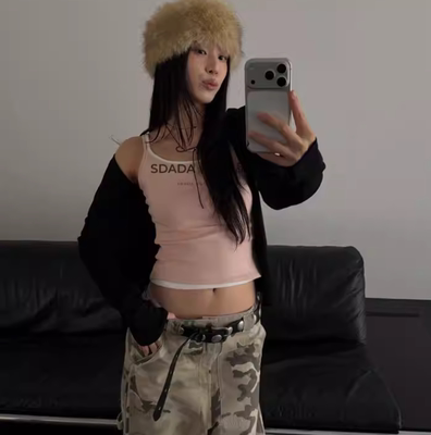 韩国代购设计师铆钉腰带