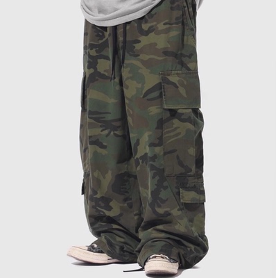 长裤迷彩风休闲裤韩国代购