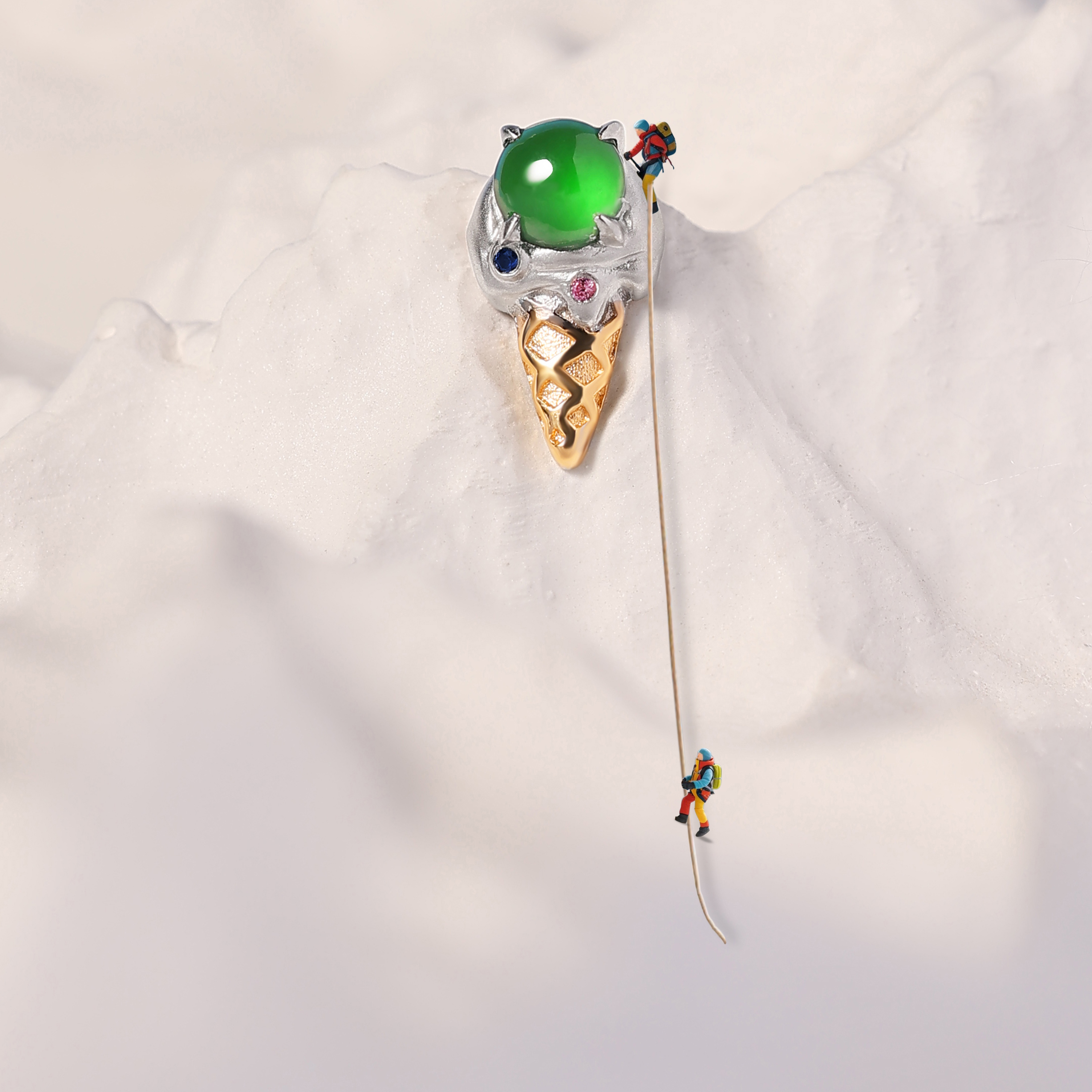 无论如何也要尝尝的冰淇淋耳钉