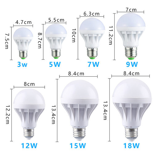 LED灯泡暖光三色调光配件