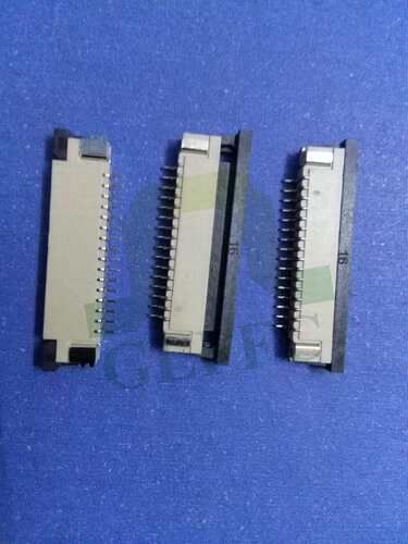 FFC FPC排线连接器1.0MM 17P位  抽屉式下接触  5个起拍
