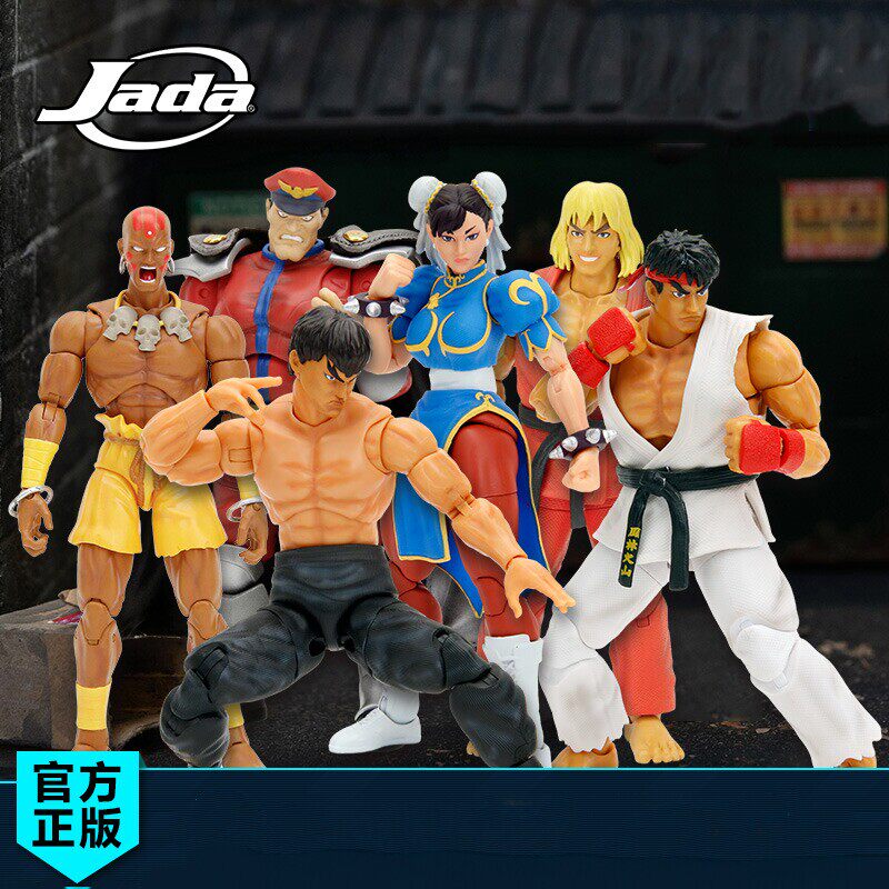 Jada toys佳达街头霸王2拜森维加1/12飞龙肯6寸可动手办模型