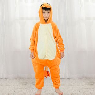 万圣节幼儿园服装小火龙衣服儿童动画片人物cos服恐龙演出服亲子5