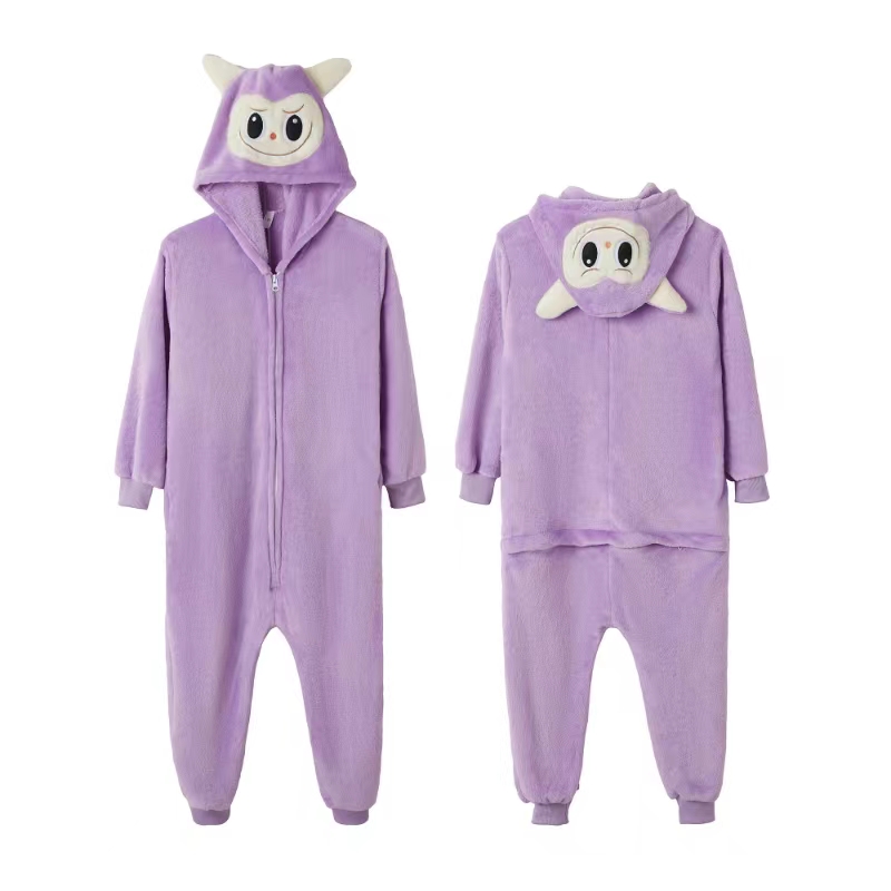 拉布布女童服装幼儿园睡衣派对冬