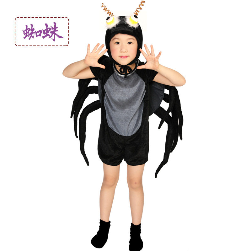 六一儿童节蜘蛛演出服幼儿园话剧