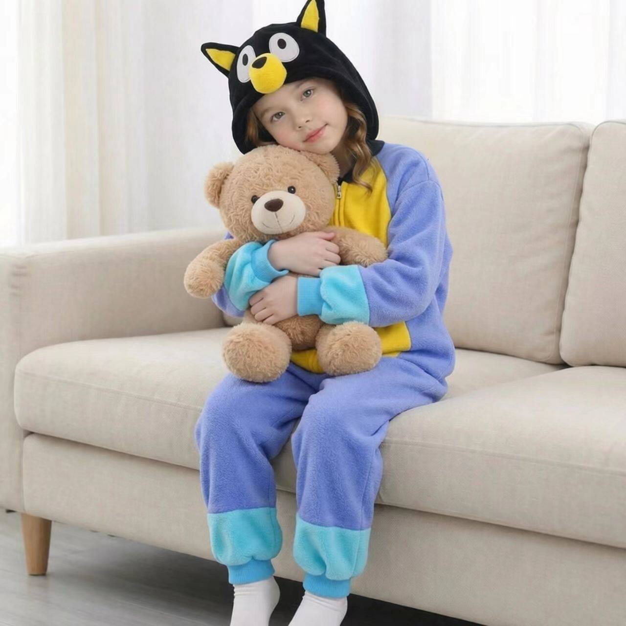 儿童舞台剧动漫布鲁伊衣服cos服6