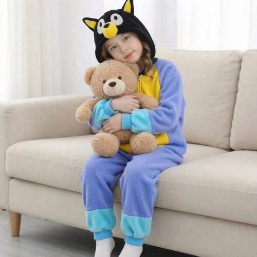 儿童舞台剧动漫布鲁伊衣服cos服6