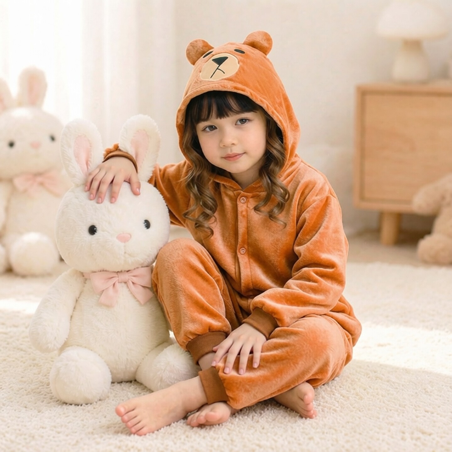 幼儿园话剧小熊表演服布朗熊cos6