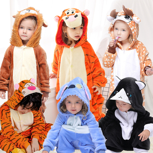 学生秋季运动会服装搞怪玩偶服幼儿亲子装话剧动物服老虎狮子猫狗