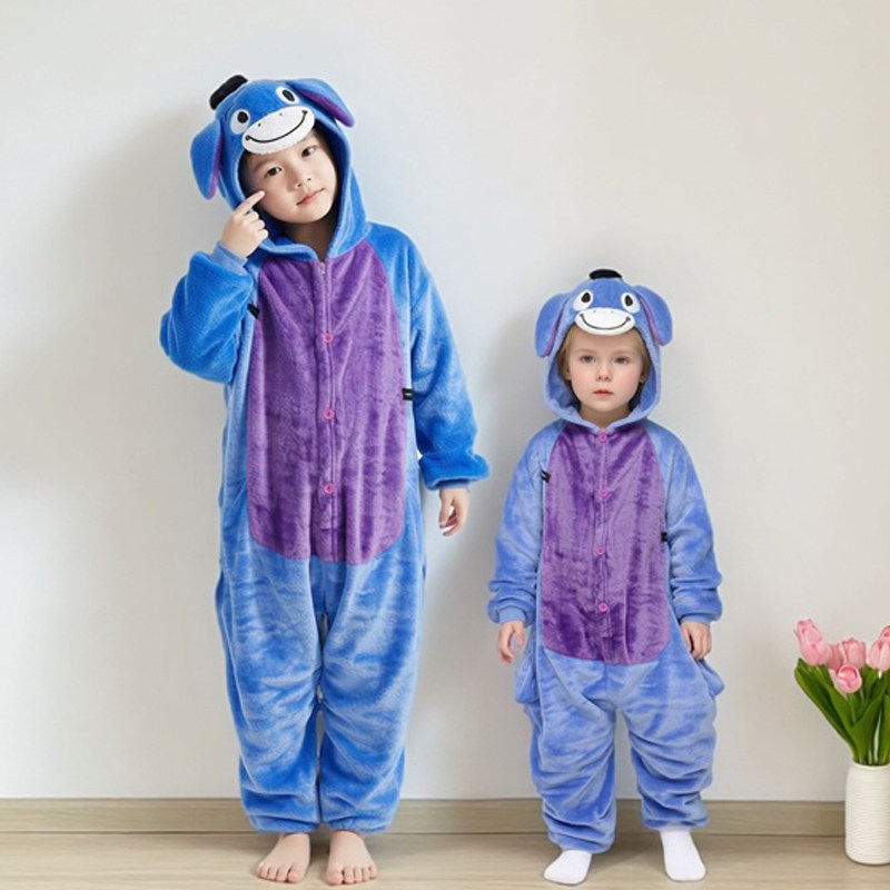 小毛驴遇怪演出服儿童动物服装冬
