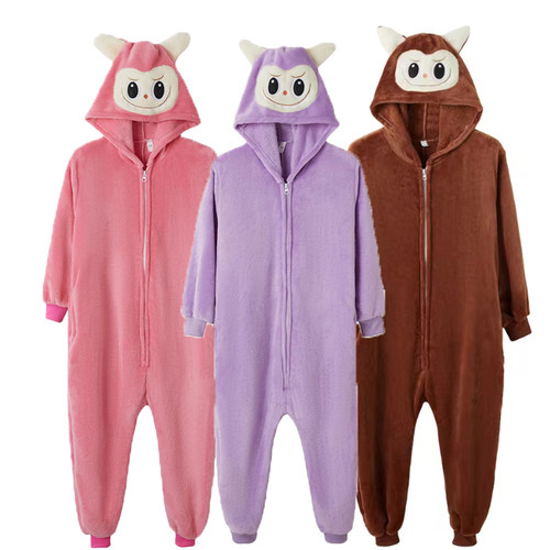 儿童装扮拉布布人偶服男童labubu