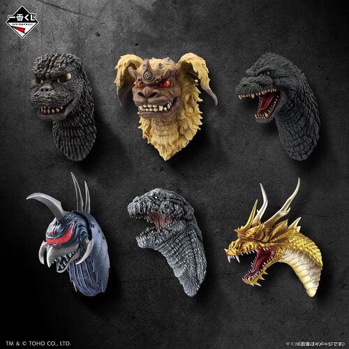 哥斯拉 哥吉拉 哥总 基多拉 魔斯拉 拉顿 万代 正品 冰箱贴 盲盒