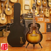 三度乐器吉普森Gibson Dylan全单电箱民谣木吉他2018款 SJ200 Bob