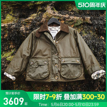 英国BARBOUR X Alexa Chung钟小姐保暖夹层涂蜡短夹克外套LWX1276